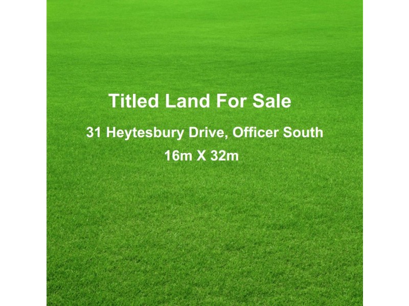 31 Heytesbury Drive, Officer South VIC 3809