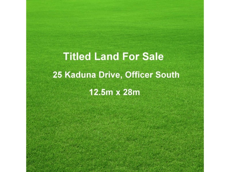 25 Kaduna Drive, Officer South VIC 3809