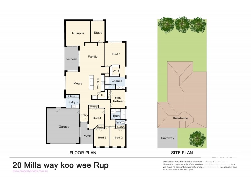 20 Milla Way, Koo Wee Rup VIC 3981 Floorplan