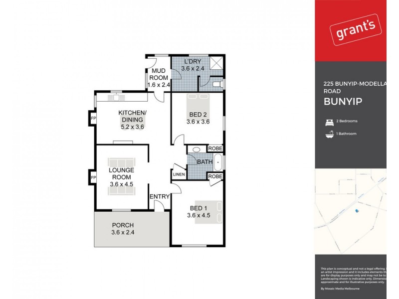 225 Bunyip Modella Road, Bunyip VIC 3815 Floorplan