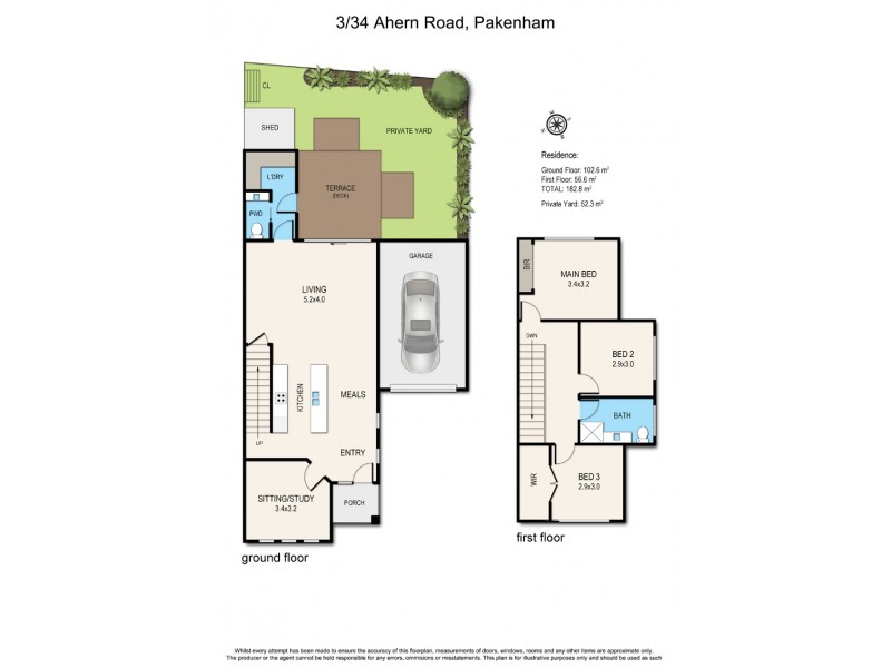 34 Ahern Road, Pakenham VIC 3810 Floorplan