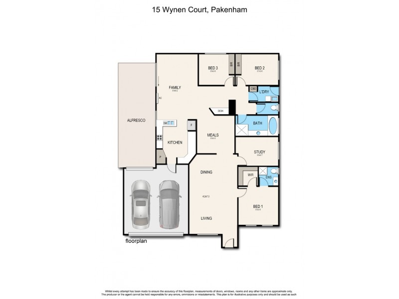 15 Wynen Court, Pakenham VIC 3810 Floorplan