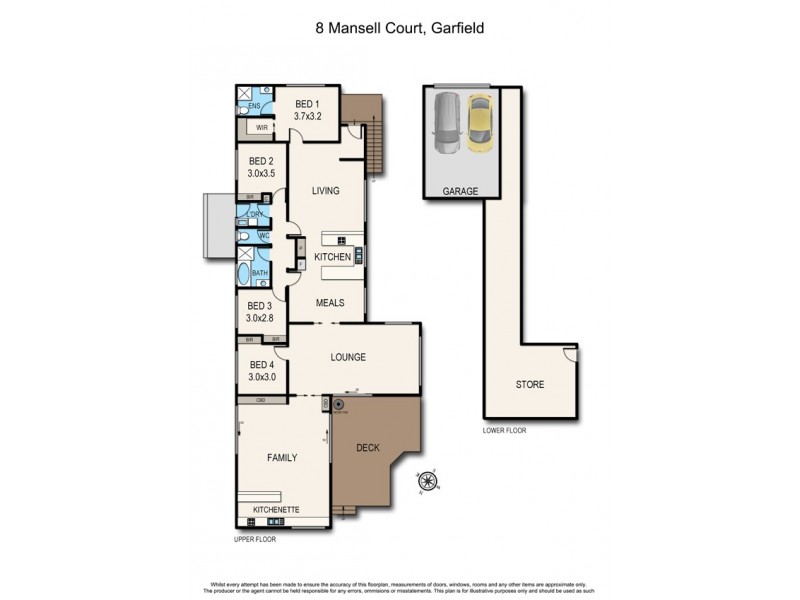 8 Mansell Court, Garfield VIC 3814 Floorplan