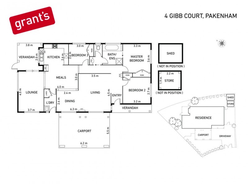 4 Gibb Court, Pakenham VIC 3810 Floorplan