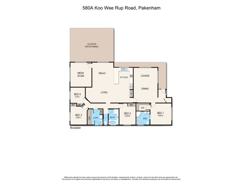 580A Koo Wee Rup Road, Pakenham South VIC 3810 Floorplan