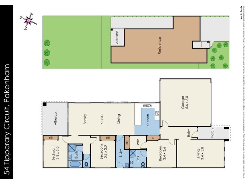 54 Tipperary Circuit, Pakenham VIC 3810 Floorplan