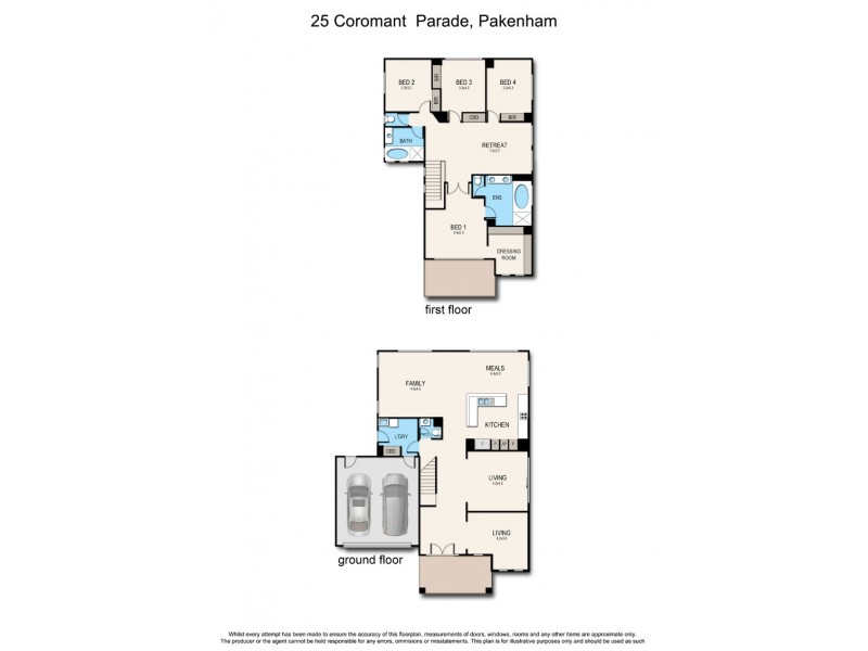 25 Cormorant Parade, Pakenham VIC 3810 Floorplan