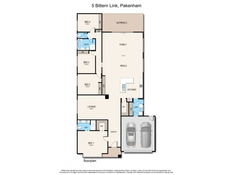 5 Bittern Link, Pakenham VIC 3810 Floorplan