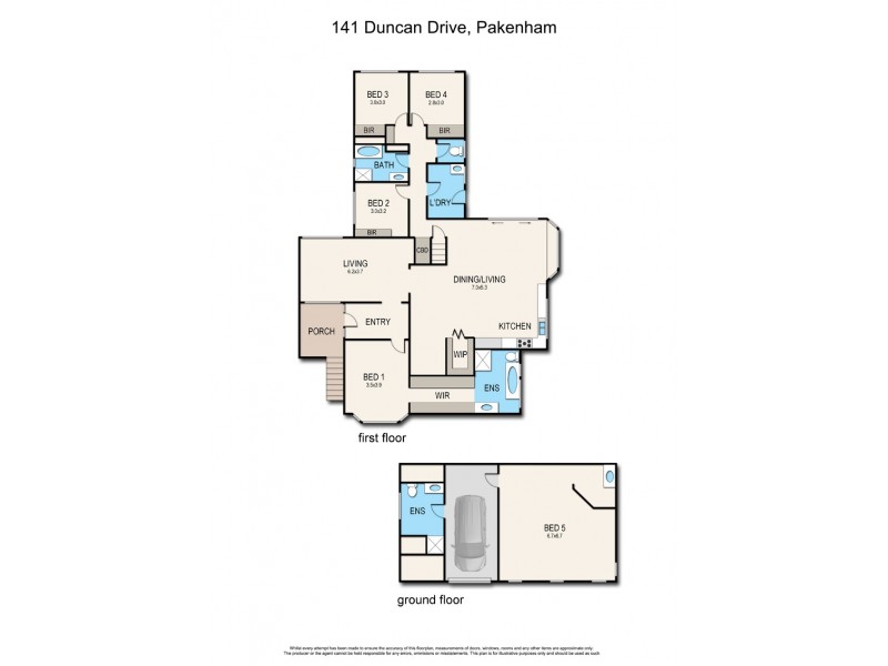 141 Duncan Drive, Pakenham VIC 3810 Floorplan