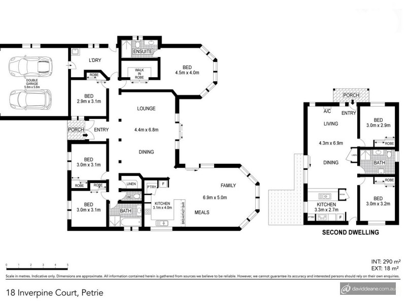 18 Inverpine Court, Petrie QLD 4502 Floorplan