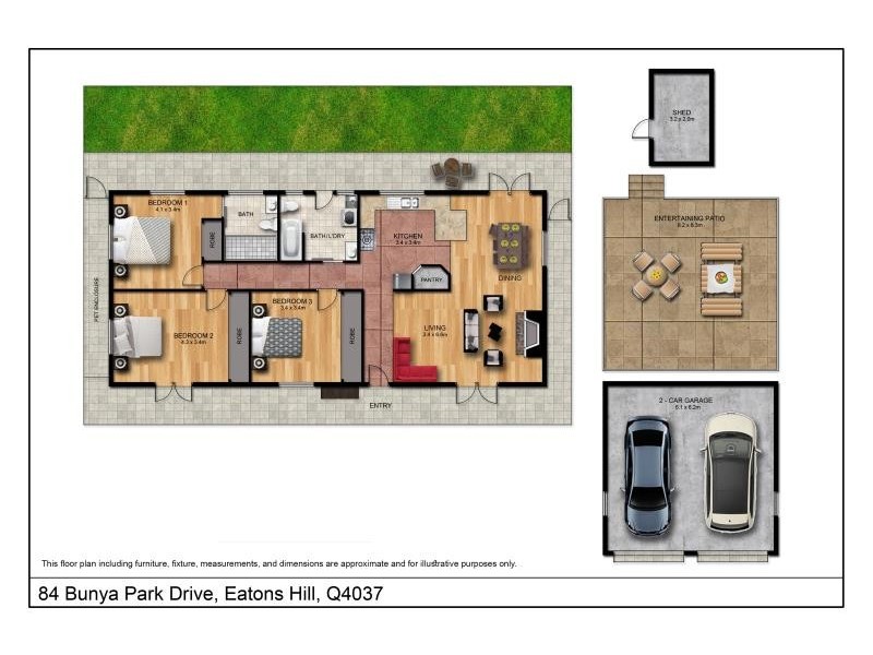 84 Bunya Park Drive, Eatons Hill QLD 4037 Floorplan