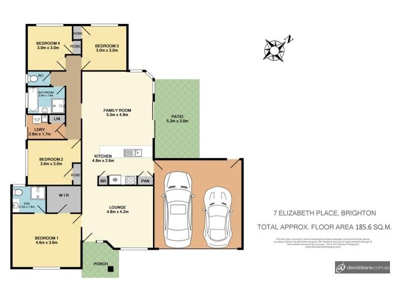 7 Elizabeth Place, Brighton QLD 4017 Floorplan