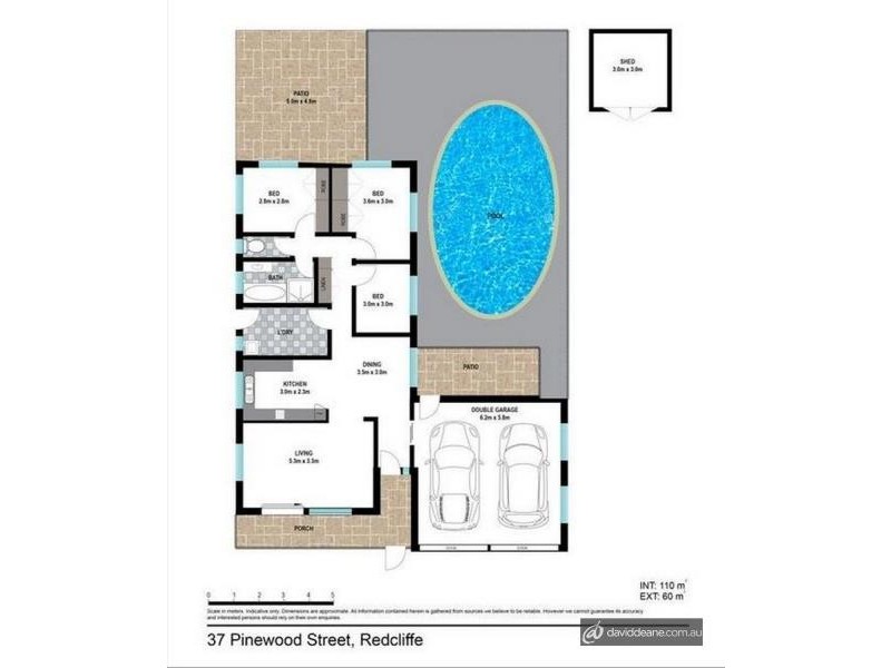 37 Pinewood Street, Redcliffe QLD 4020 Floorplan