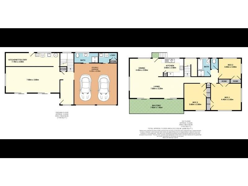 1 Buckingham Street East, Strathpine QLD 4500 Floorplan