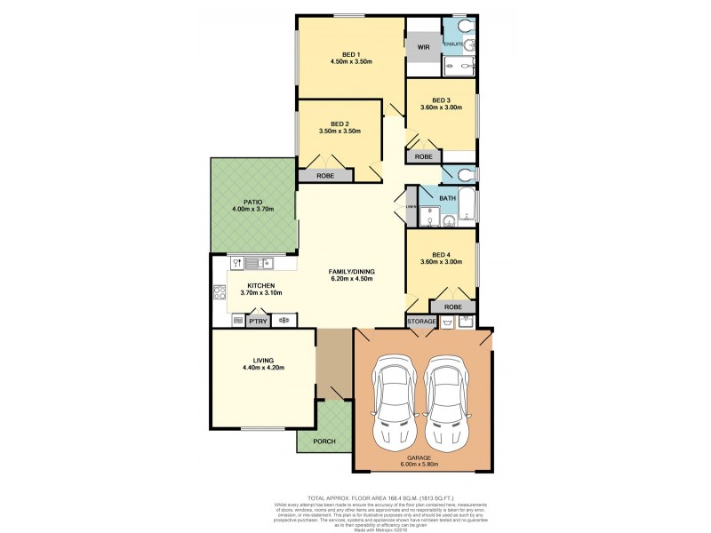 19 Toby Close, Kallangur QLD 4503 Floorplan