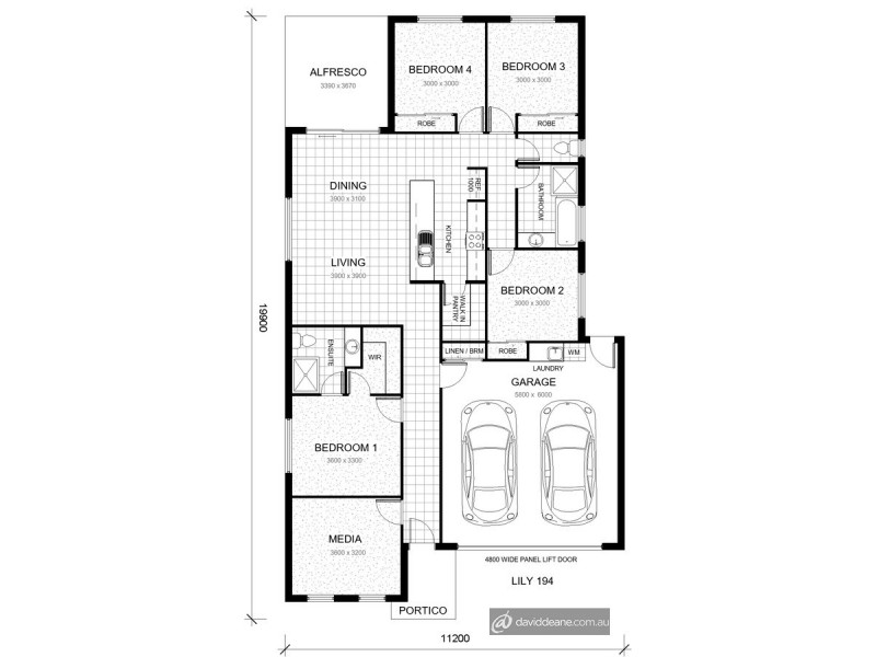 21 Cinnabar Road, Kallangur QLD 4503 Floorplan