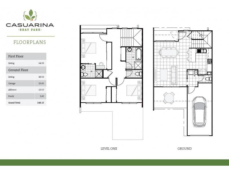 2/81 Casuarina Drive, Bray Park QLD 4500 Floorplan