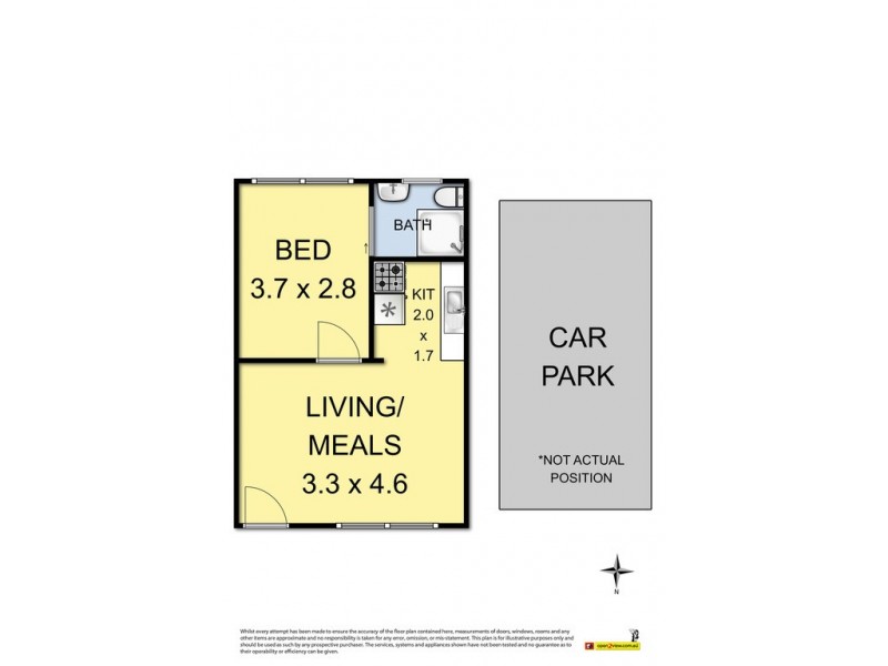 3/95 Melbourne Road, Williamstown VIC 3016 Floorplan