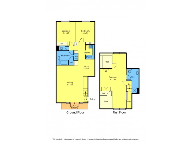 58/120 Sturt Street, Southbank VIC 3006 Floorplan