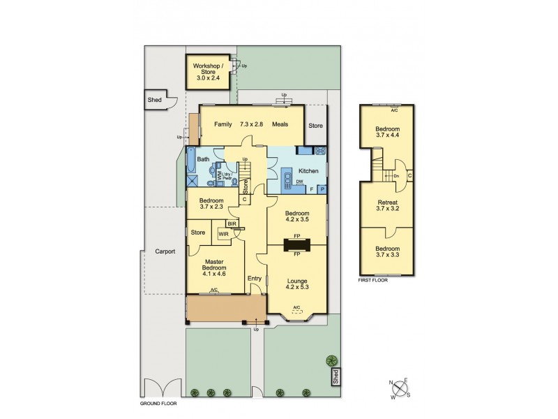 250 Melbourne Road, Newport VIC 3015 Floorplan