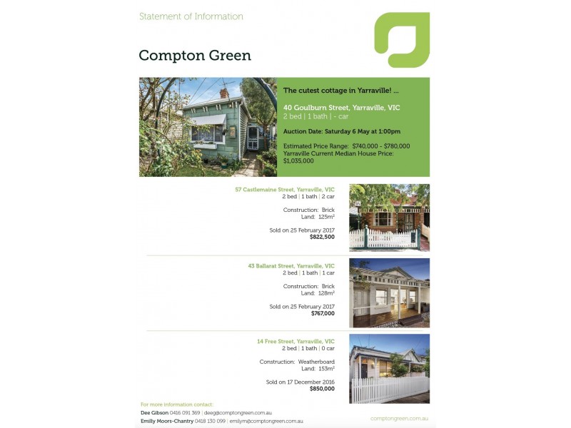 40 Goulburn Street, Yarraville VIC 3013