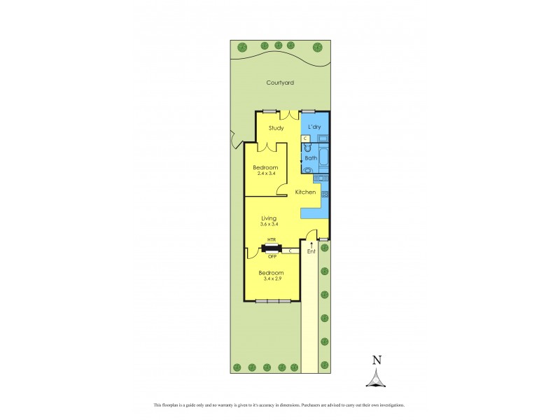 40 Goulburn Street, Yarraville VIC 3013 Floorplan