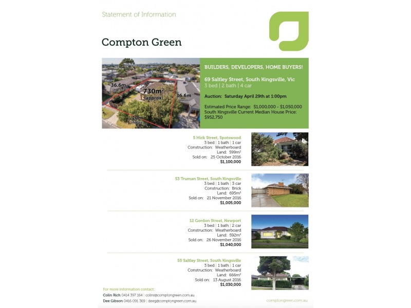 69 Saltley Street, South Kingsville VIC 3015