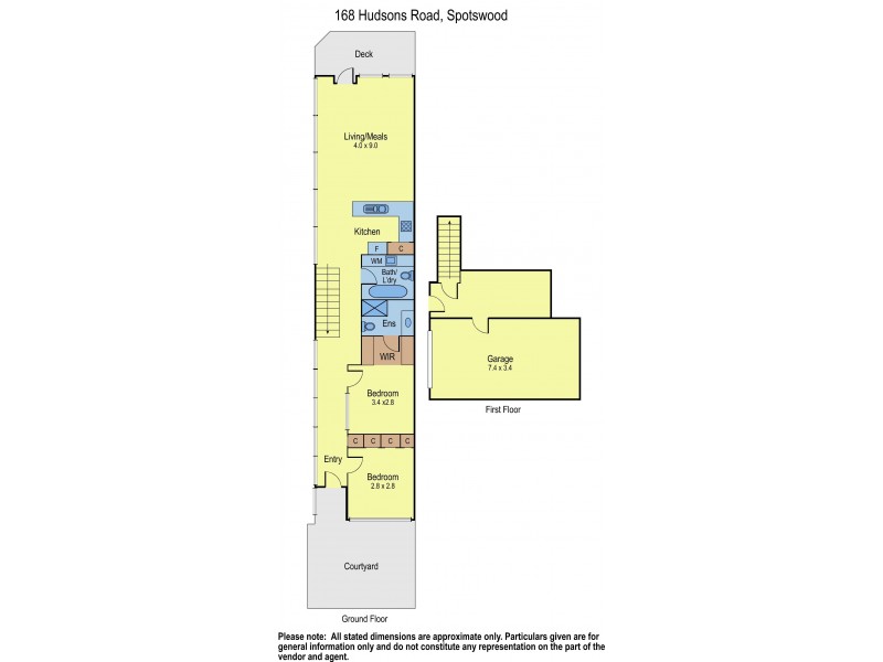 1/68 Hudsons Road, Spotswood VIC 3015 Floorplan