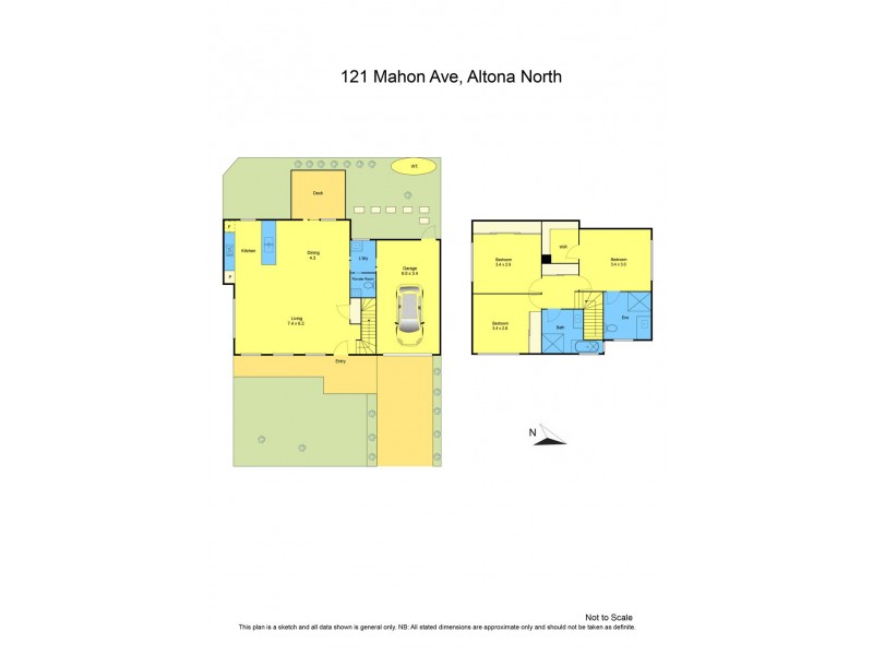 1/21 Mahon Avenue, Altona North VIC 3025 Floorplan