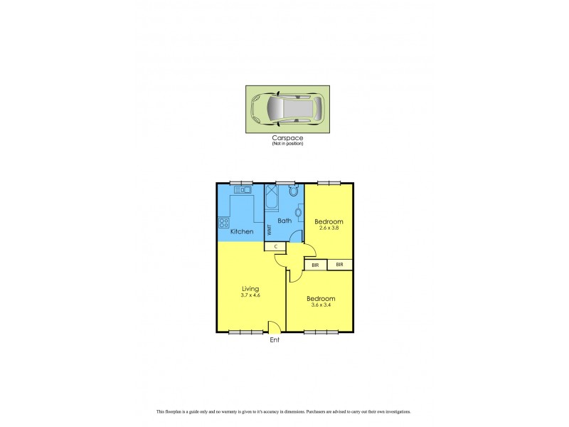 2/45 Oxford Street, Newport VIC 3015 Floorplan