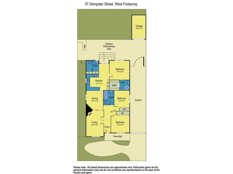 37 Dempster Street, West Footscray VIC 3012 Floorplan