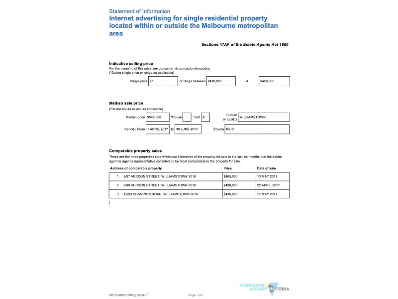 1/13 Dover Road, Williamstown VIC 3016
