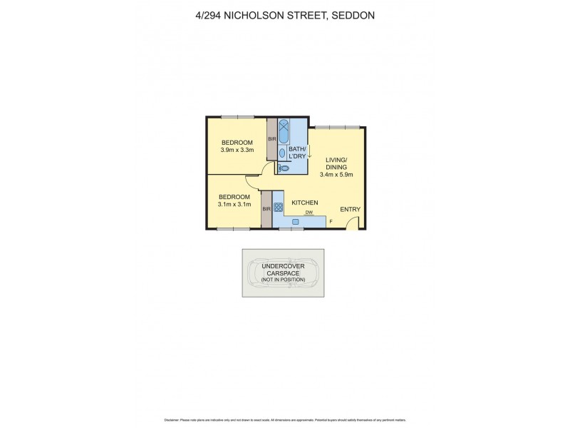 4/294 Nicholson Street, Seddon VIC 3011 Floorplan