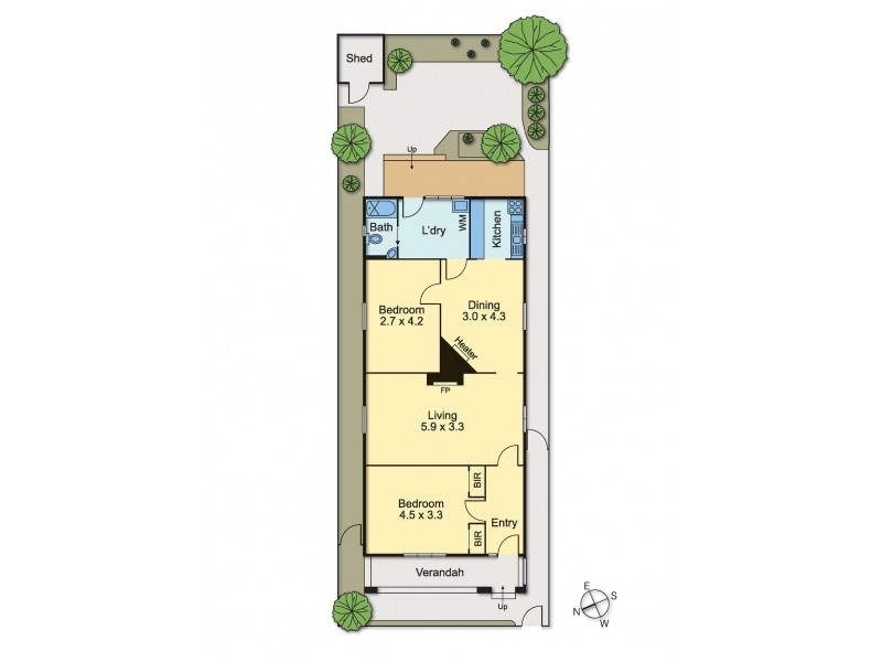 107 MacPherson Street, Footscray VIC 3011 Floorplan
