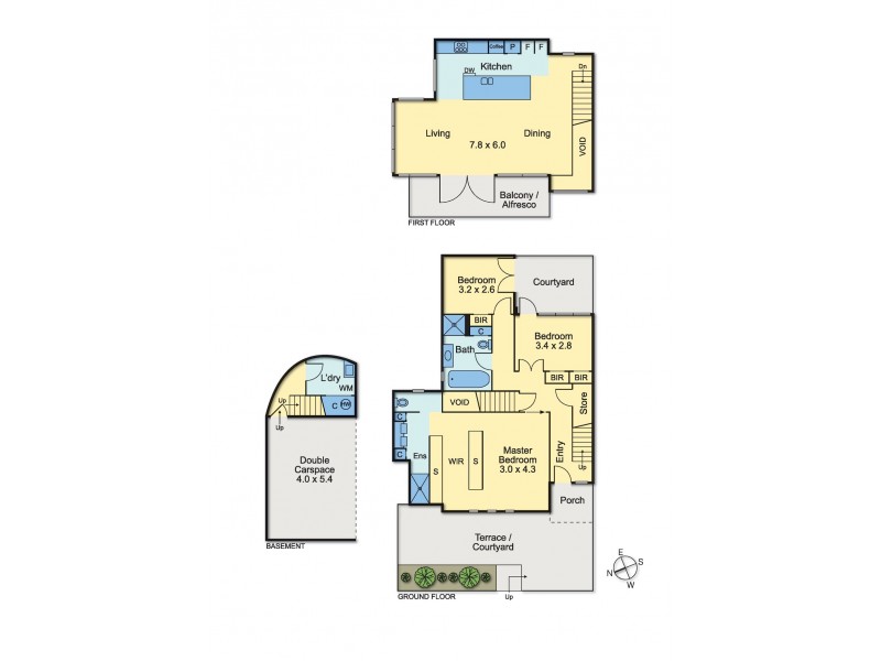3/24 Esplanade, Williamstown VIC 3016 Floorplan