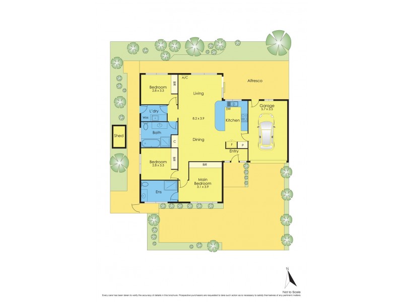 2/324 Blackshaws Road, Altona North VIC 3025 Floorplan