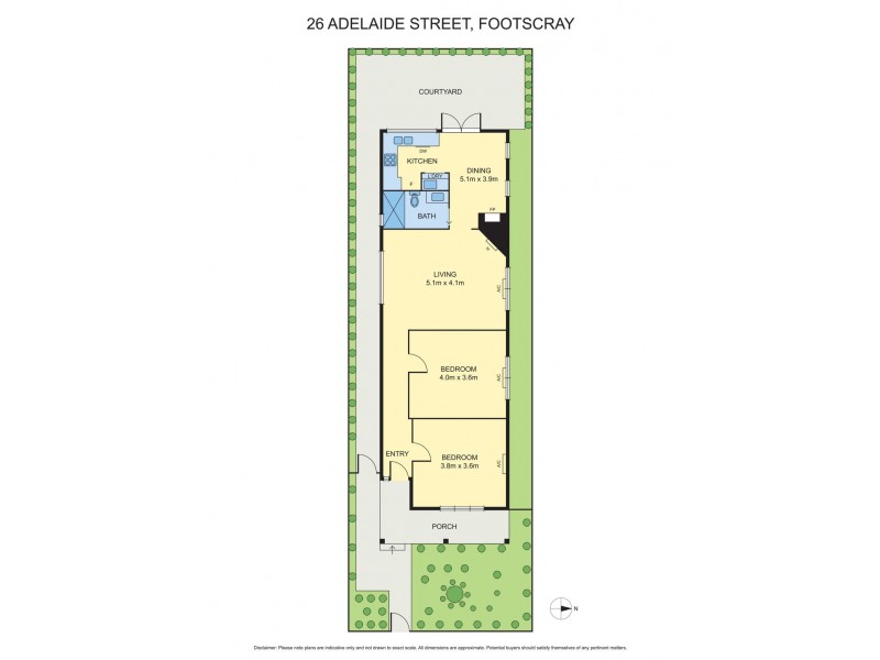 26 Adelaide Street, Footscray VIC 3011 Floorplan