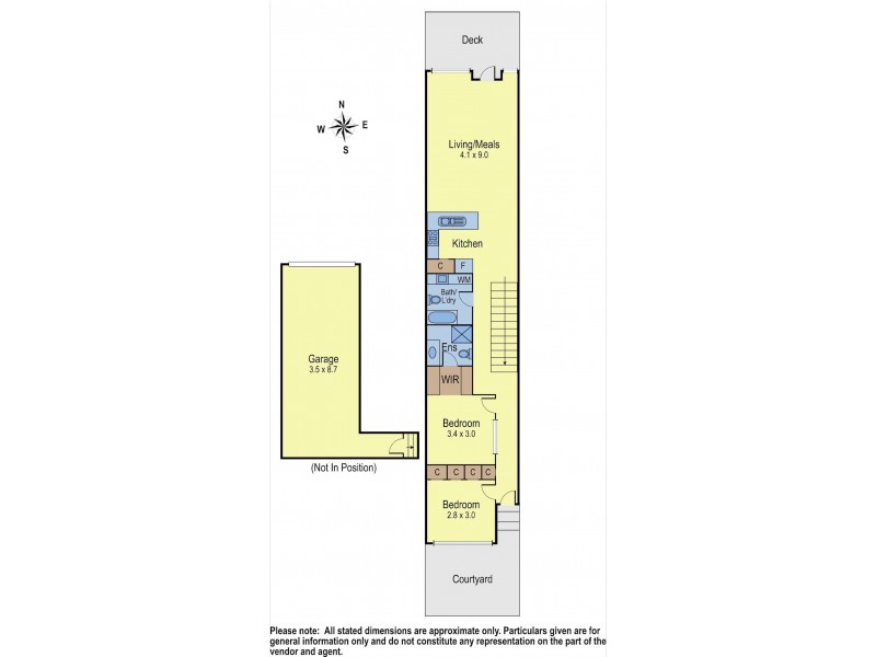2/31 Hope Street, Spotswood VIC 3015 Floorplan