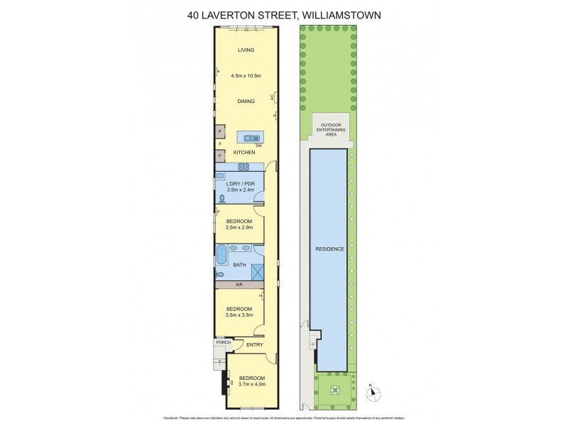 40 Laverton Street, Williamstown VIC 3016 Floorplan