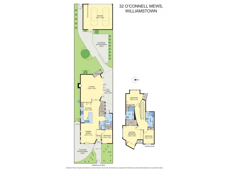 32 O’Connell Mews, Williamstown VIC 3016 Floorplan