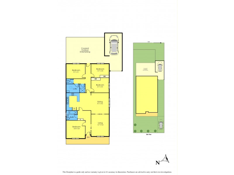 51 Bena Street, Yarraville VIC 3013 Floorplan