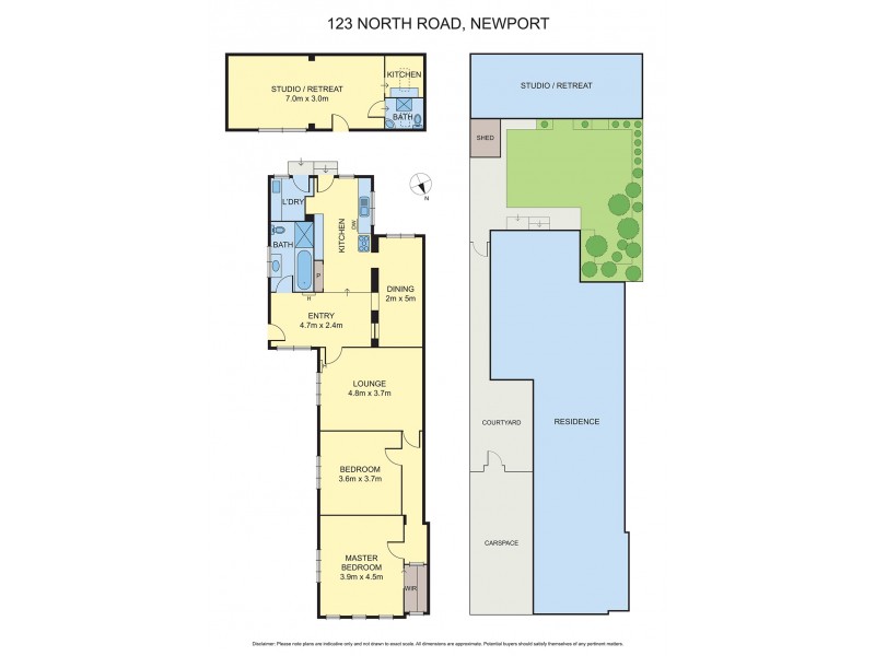 123 North Road, Newport VIC 3015 Floorplan
