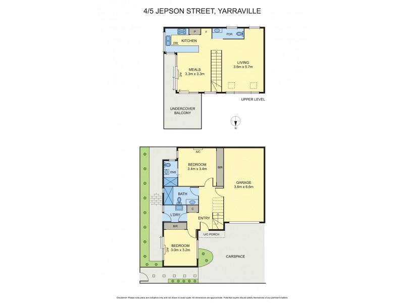 4/5 Jepson Street, Yarraville VIC 3013 Floorplan