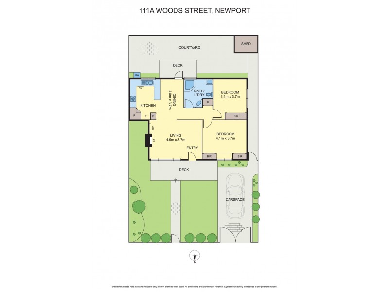 111a Woods Street, Newport VIC 3015 Floorplan