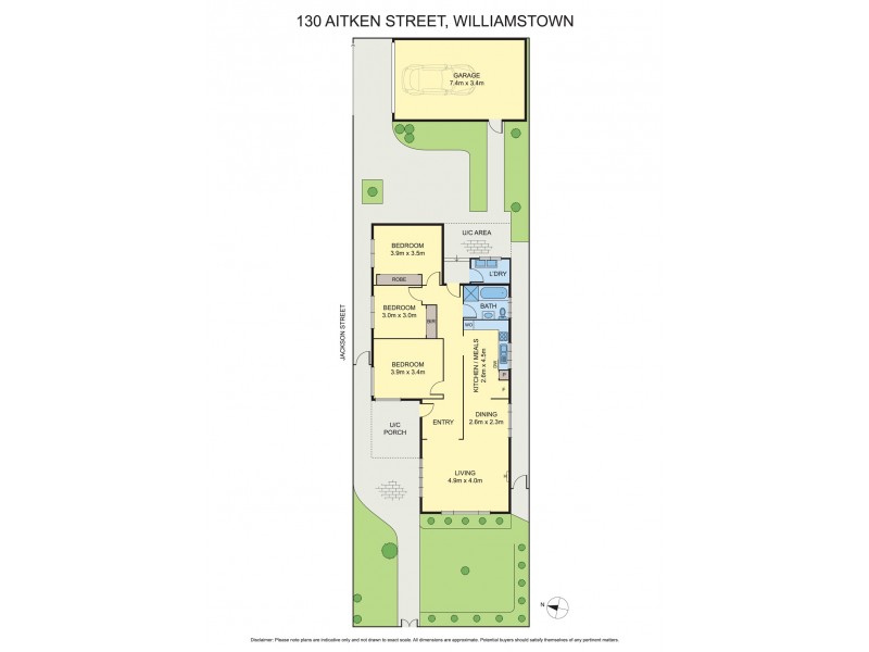 130 Aitken Street, Williamstown VIC 3016 Floorplan