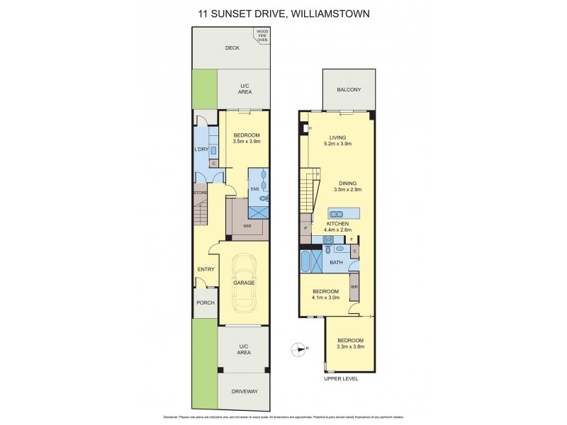 11 Sunset Drive, Williamstown VIC 3016 Floorplan