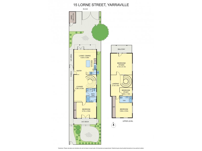 15 Lorne Street, Yarraville VIC 3013 Floorplan