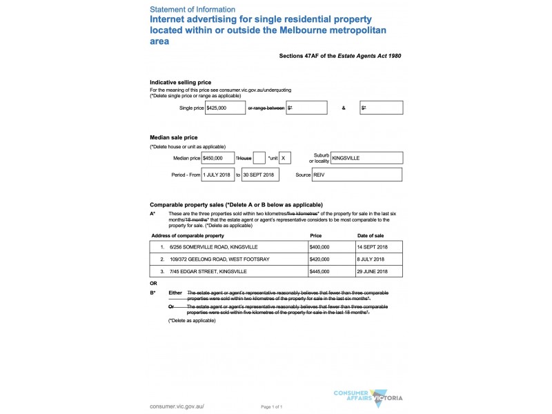 1/13 Bishop Street, Kingsville VIC 3012