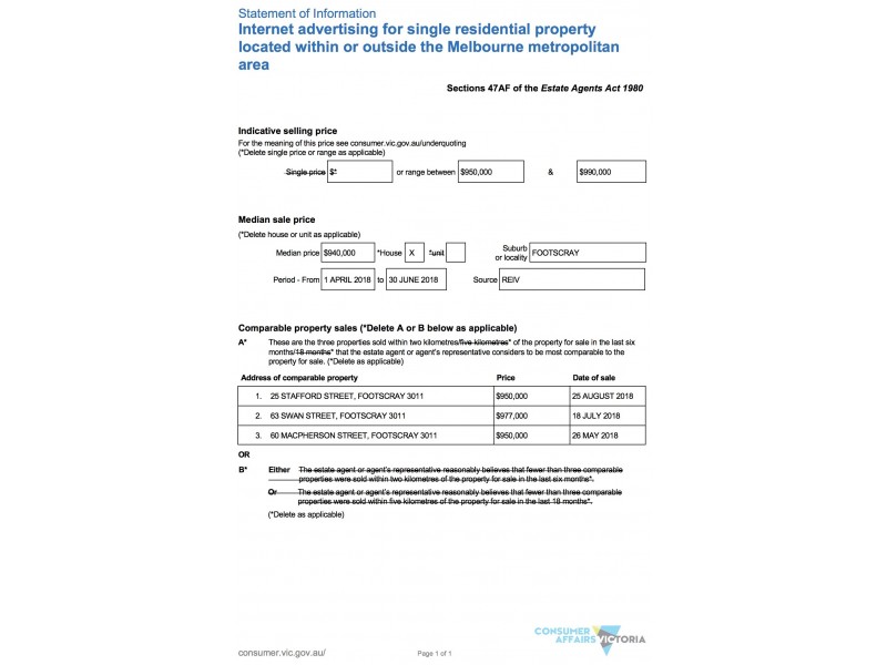 65 Swan Street, Footscray VIC 3011