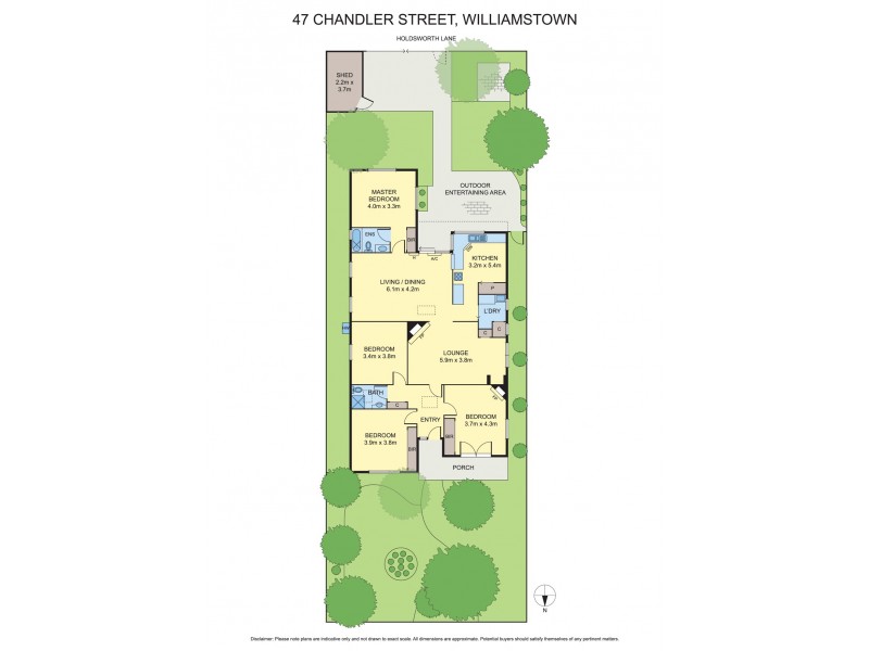 47 Chandler Street, Williamstown VIC 3016 Floorplan